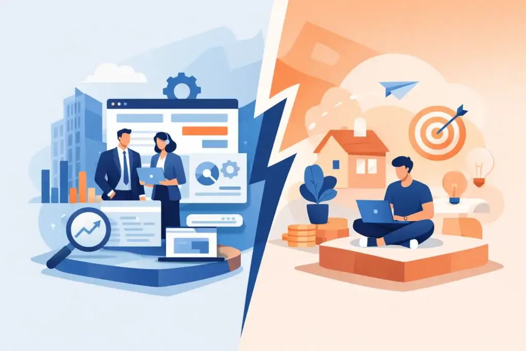 Agency vs Freelancer Websites: Which Wins?