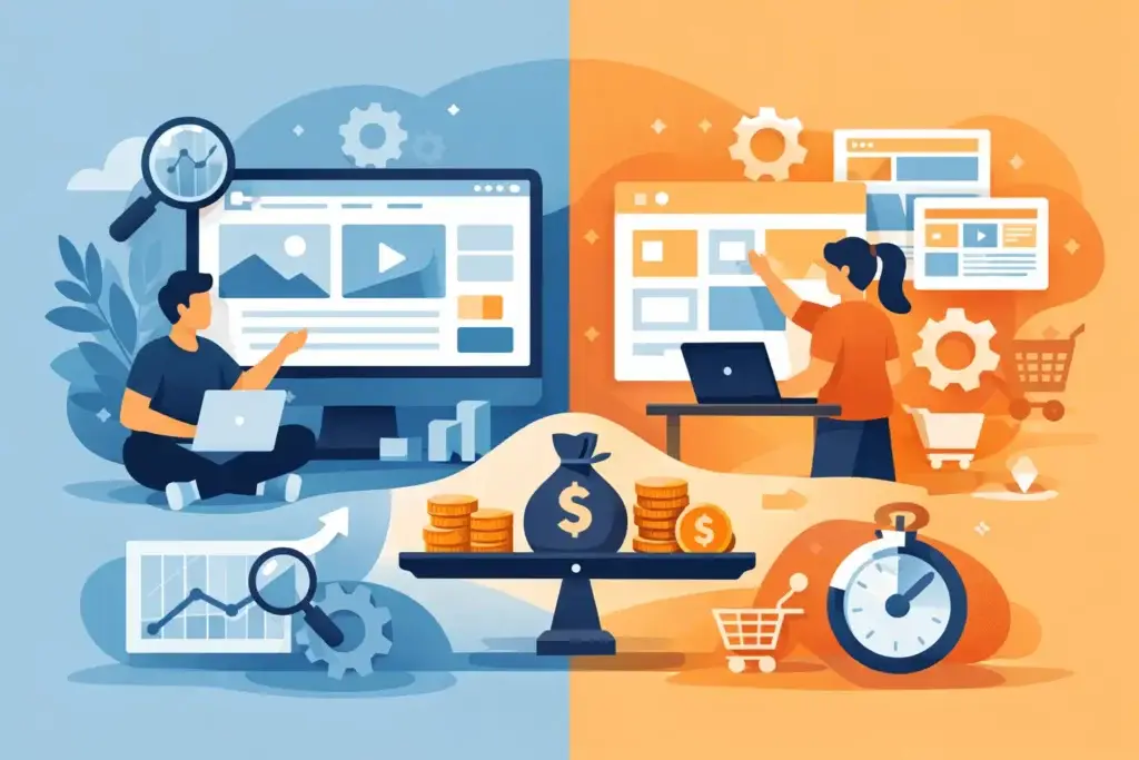 Custom Website vs Template: What Pays Off?