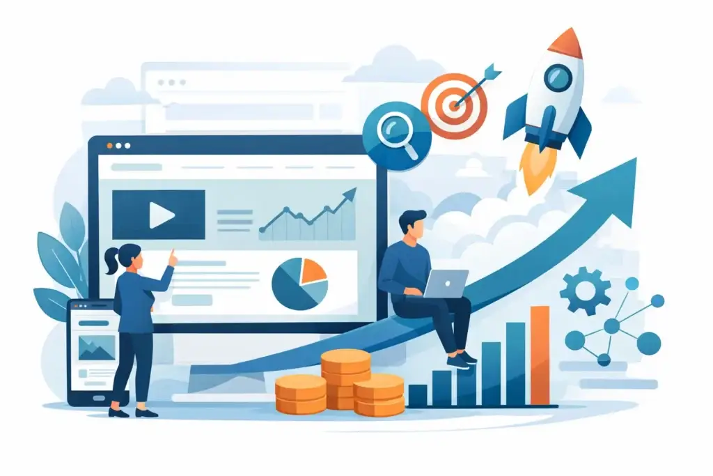 Website Relaunch Lead Growth Example