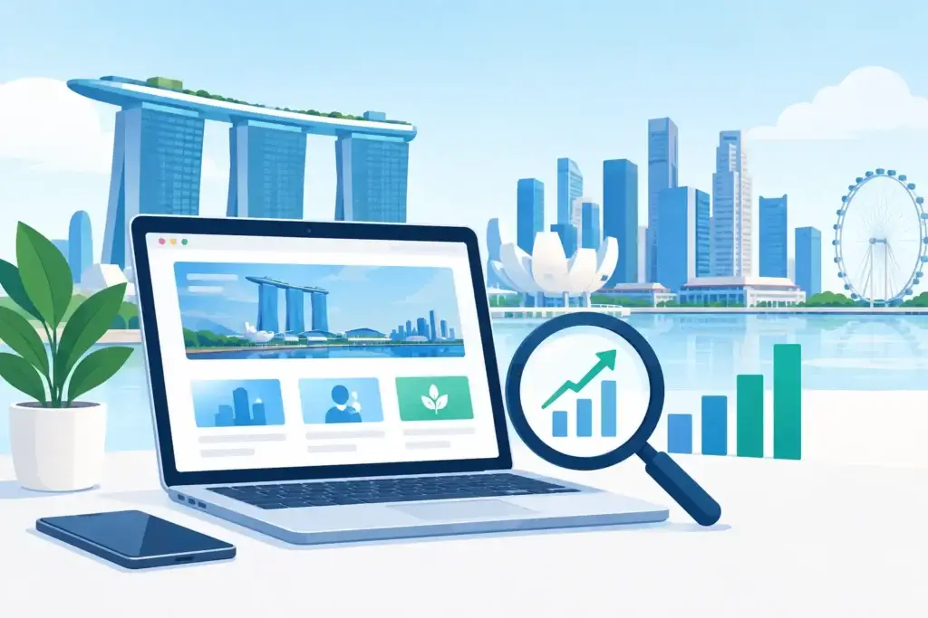 Singapore Service Website Case Study Results